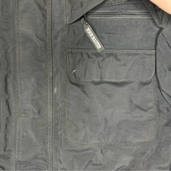 Tour Master Cortech Motorcycle Jacket Coat Insulated Armored Men’s Large Black - Picture 7 of 15